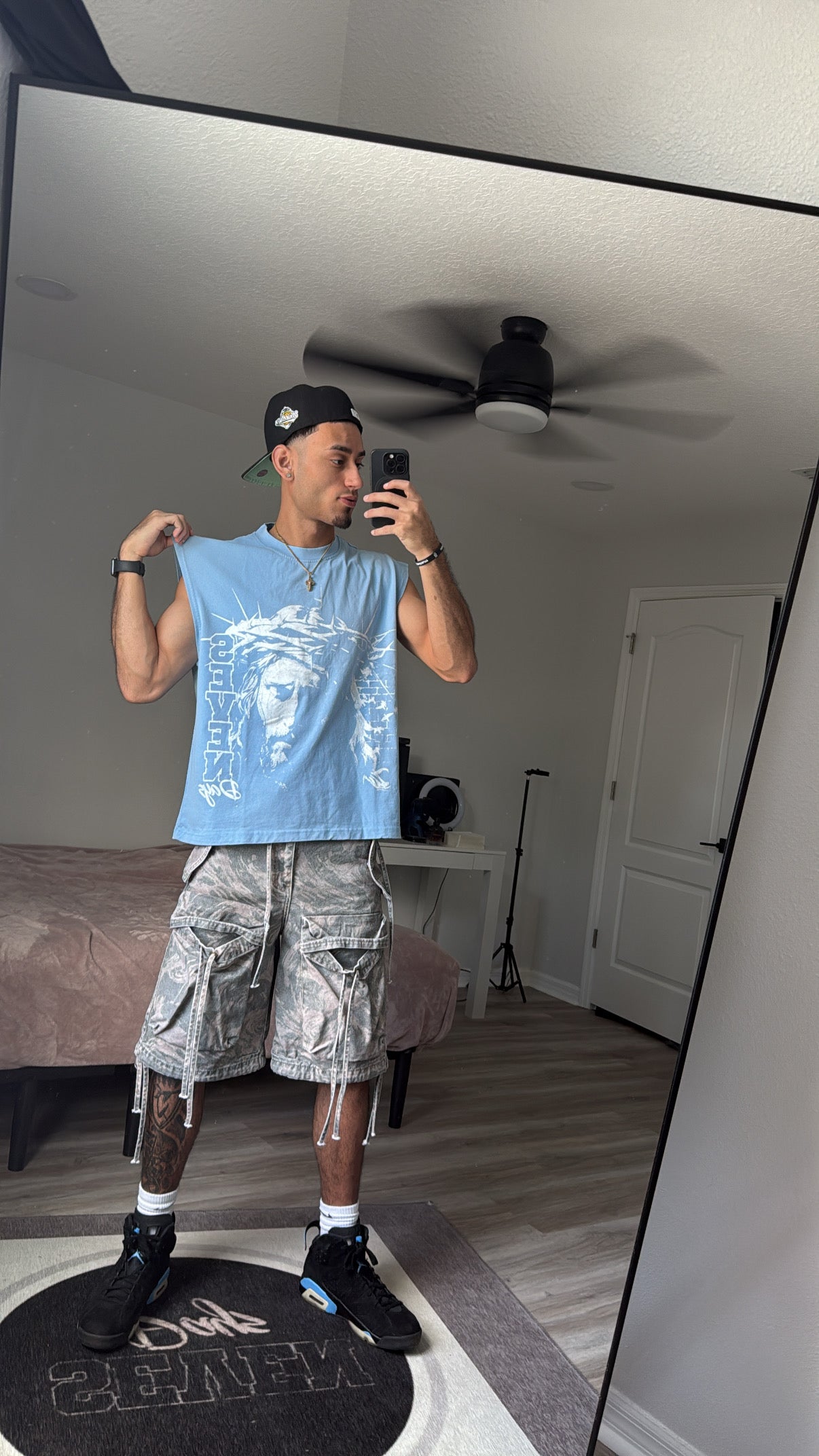 Jesus Reign Biker Tee