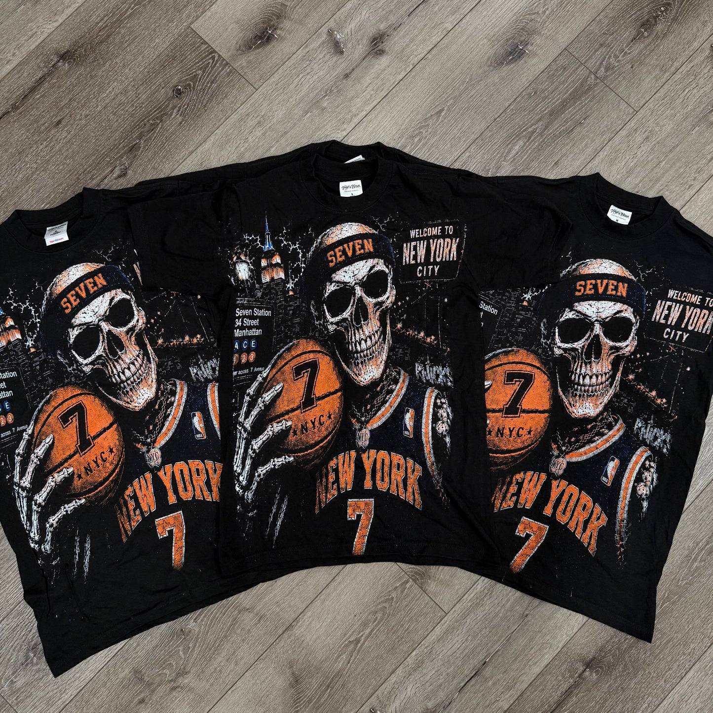 Seven York "Knicks" Reaper Tee
