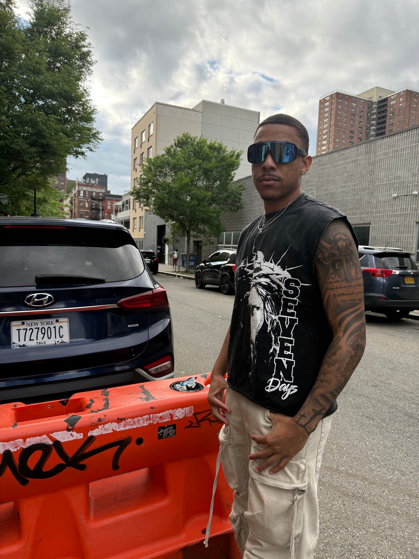 Jesus Reign Biker Tee