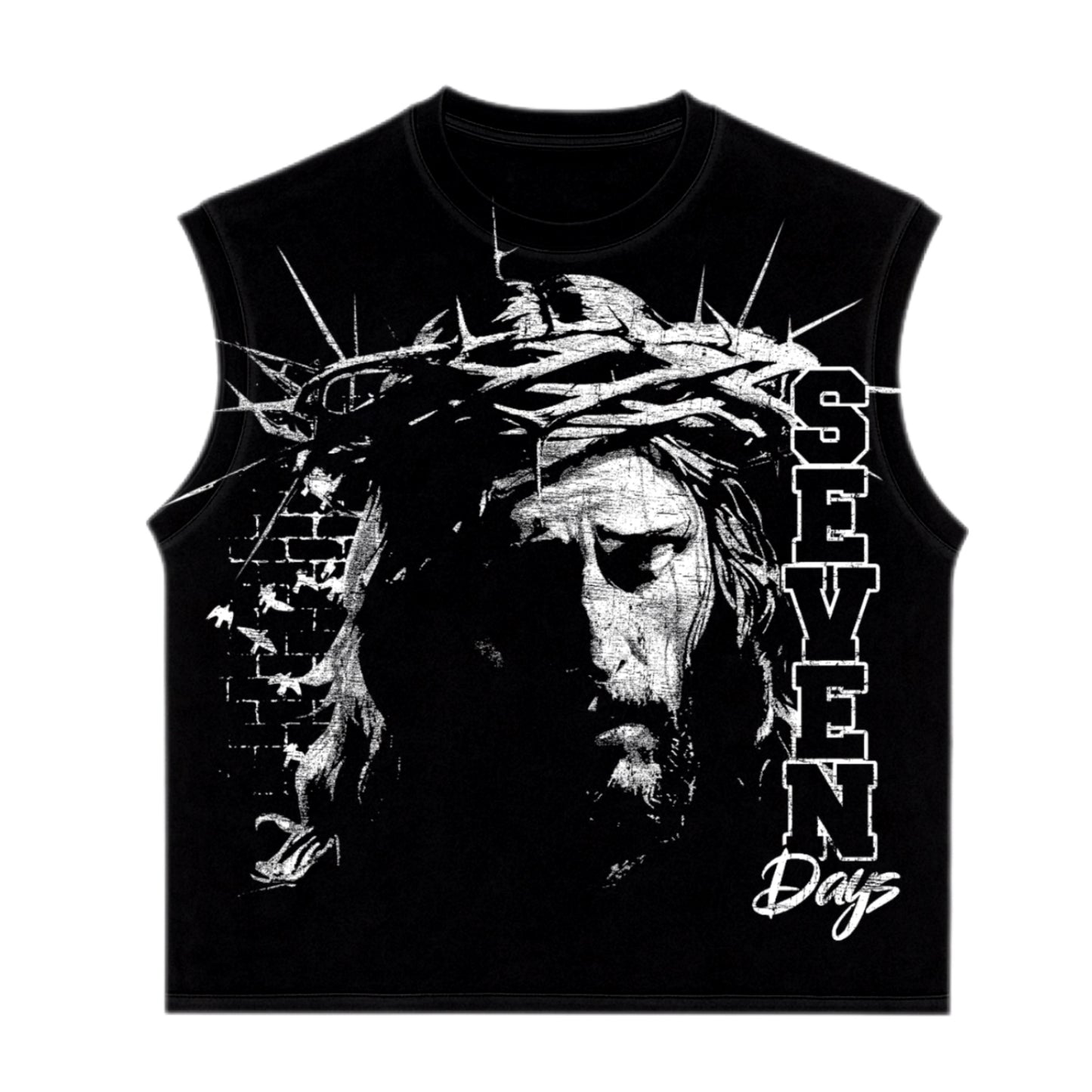 Jesus Reign Biker Tee