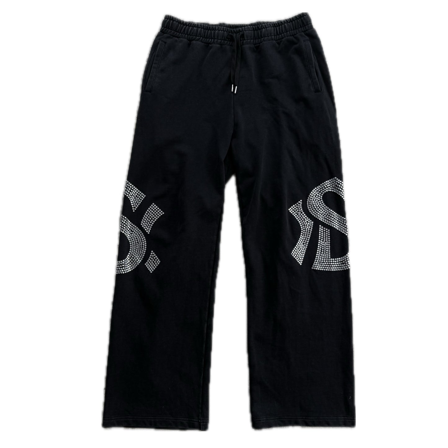 Seven York Rhinestone Sweats “Black”
