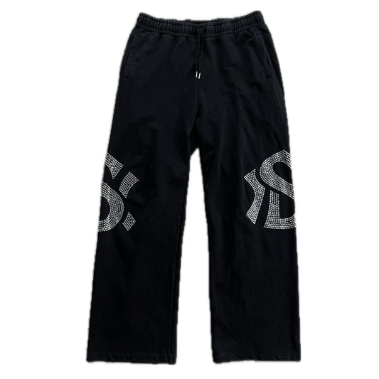 Seven York Rhinestone Sweats “Black”