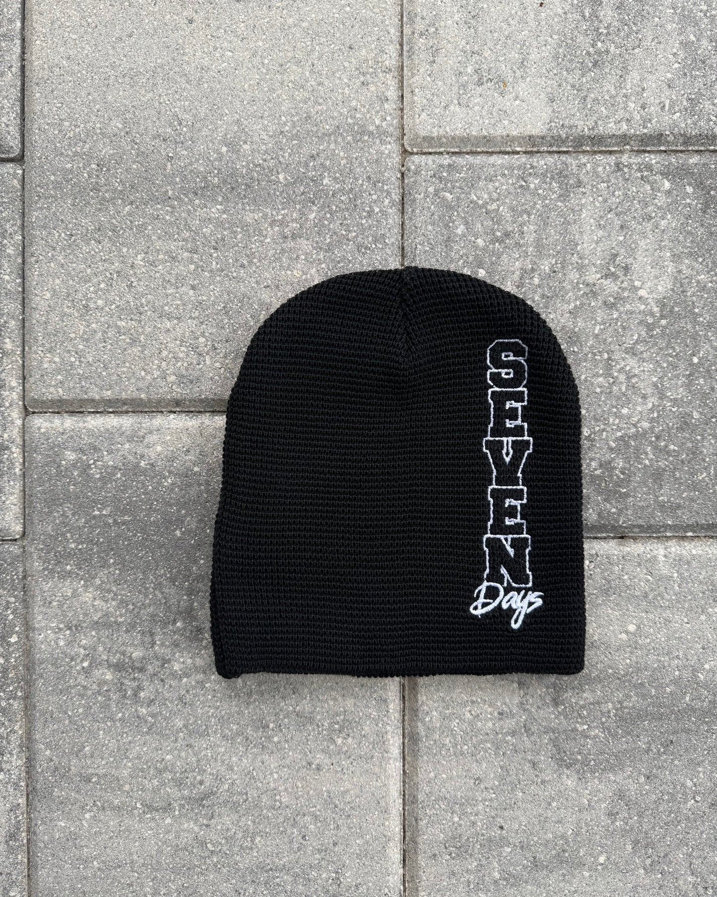 7 Days Logo Beanie “Black”