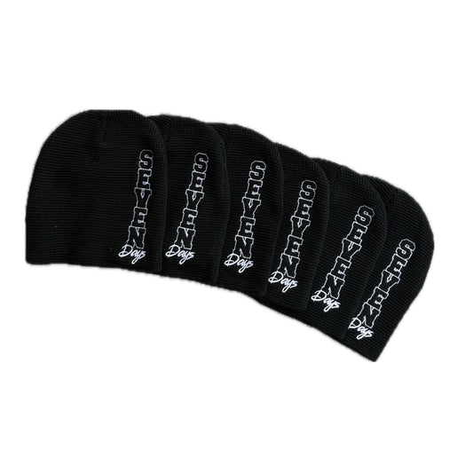 7 Days Logo Beanie “Black”