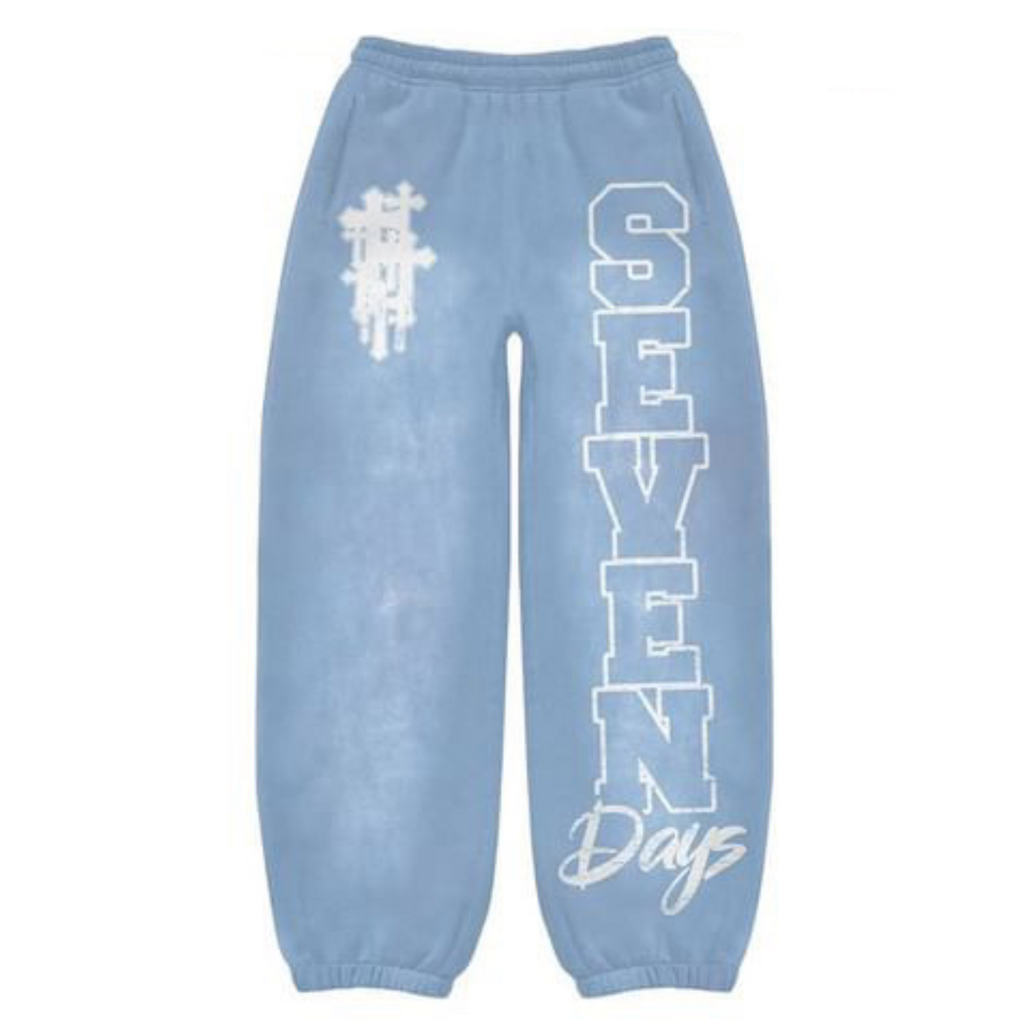 UNC Blue Jesus Reign Sweats